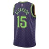 NBA Mænd Trøje New Orleans Pelicans Jose Alvarado 2024-25 Nike City Edition Lilla Swingman